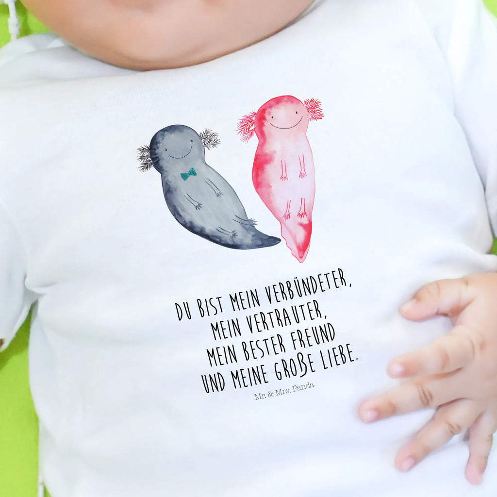 Organic Baby Shirt Axolotl Freundin Baby T-Shirt, Jungen Baby T-Shirt, Mädchen Baby T-Shirt, Shirt, Axolotl, Molch, Axolot, Schwanzlurch, Lurch, Lurche, Liebe, große Liebe, Liebesbeweis, Freund, Verlobter, Ehemann, Jahrestag, Valentinstag