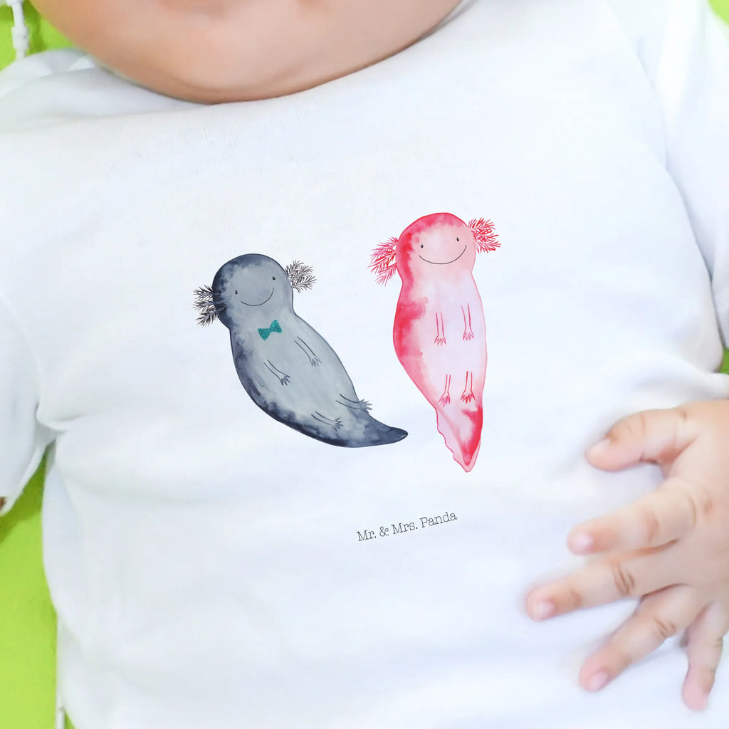 Organic Baby Shirt Axolotl Freundin Baby T-Shirt, Jungen Baby T-Shirt, Mädchen Baby T-Shirt, Shirt, Axolotl, Molch, Axolot, Schwanzlurch, Lurch, Lurche, Liebe, große Liebe, Liebesbeweis, Freund, Verlobter, Ehemann, Jahrestag, Valentinstag