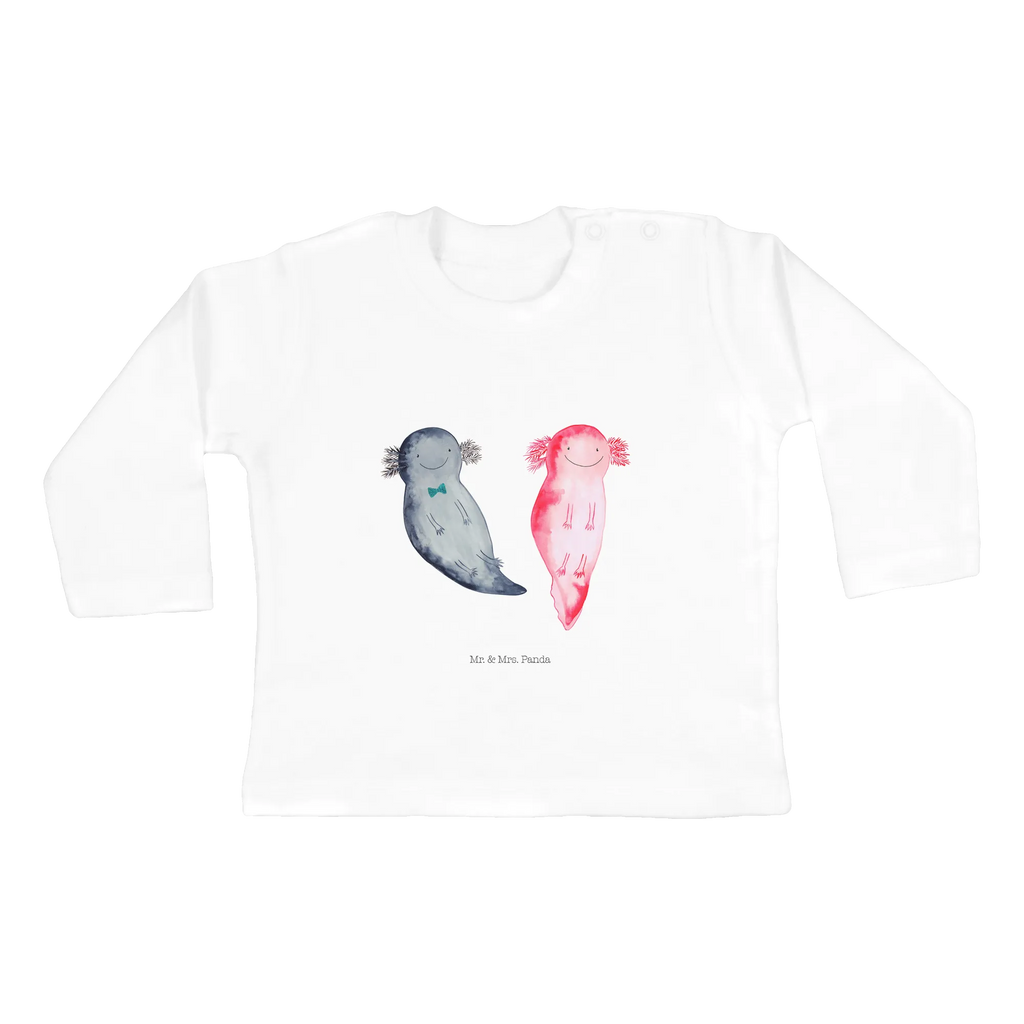 Baby Longsleeve Axolotl Axel+Lotte Mädchen, Jungen, Baby, Langarm, Bio, Kleidung, Axolotl, Molch, Axolot, Schwanzlurch, Lurch, Lurche, Liebe, große Liebe, Liebesbeweis, Freund, Verlobter, Ehemann, Jahrestag, Valentinstag