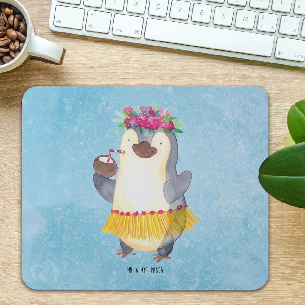 Mauspad Pinguin Kokosnuss Mousepad, Computer zubehör, Büroausstattung, PC Zubehör, Arbeitszimmer, Mauspad, Einzigartiges Mauspad, Designer Mauspad, Mausunterlage, Mauspad Büro, Pinguin, Aloha, Hawaii, Urlaub, Kokosnuss, Pinguine