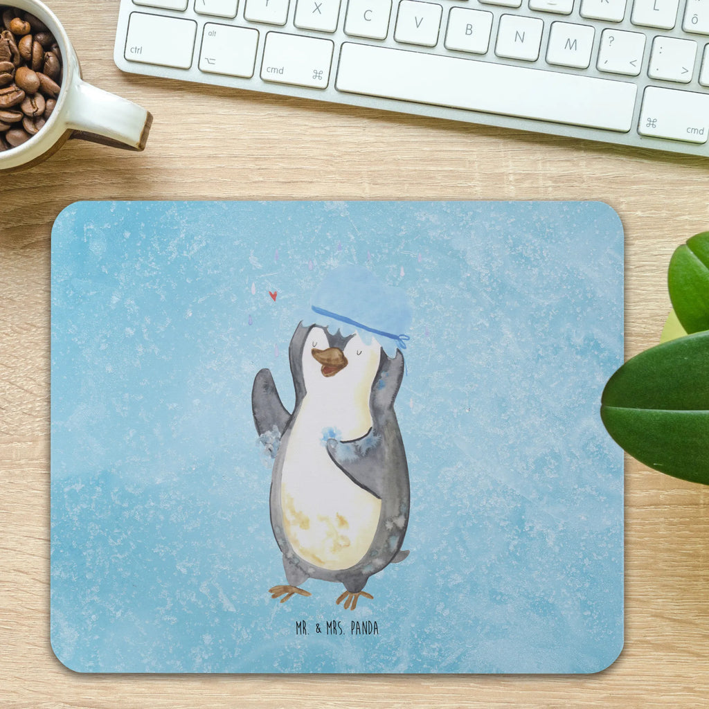 Mauspad Pinguin duscht Mousepad, Computer zubehör, Büroausstattung, PC Zubehör, Arbeitszimmer, Mauspad, Einzigartiges Mauspad, Designer Mauspad, Mausunterlage, Mauspad Büro, Pinguin, Pinguine, Dusche, duschen, Lebensmotto, Motivation, Neustart, Neuanfang, glücklich sein