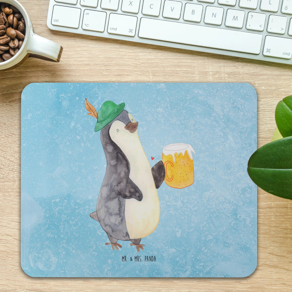 Mauspad Pinguin Bier Mousepad, Computer zubehör, Büroausstattung, PC Zubehör, Arbeitszimmer, Mauspad, Einzigartiges Mauspad, Designer Mauspad, Mausunterlage, Mauspad Büro, Pinguin, Pinguine, Bier, Oktoberfest