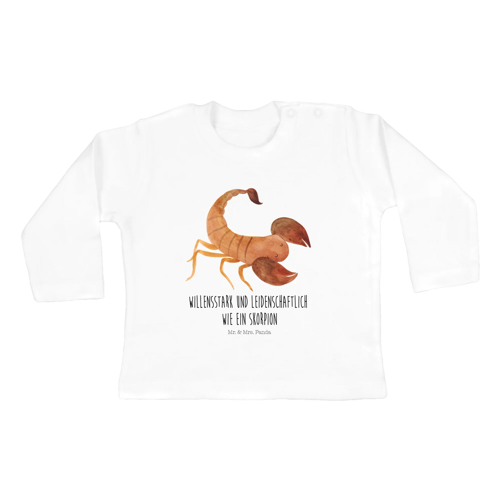 Baby Longsleeve Sternzeichen Skorpion Mädchen, Jungen, Baby, Langarm, Bio, Kleidung, Tierkreiszeichen, Sternzeichen, Horoskop, Astrologie, Aszendent, Skorpione, Skorpion Geschenk, Skorpion Sternzeichen, Geschenk Oktober, Geschenk November, Geburtstag Oktober, Geburtstag November