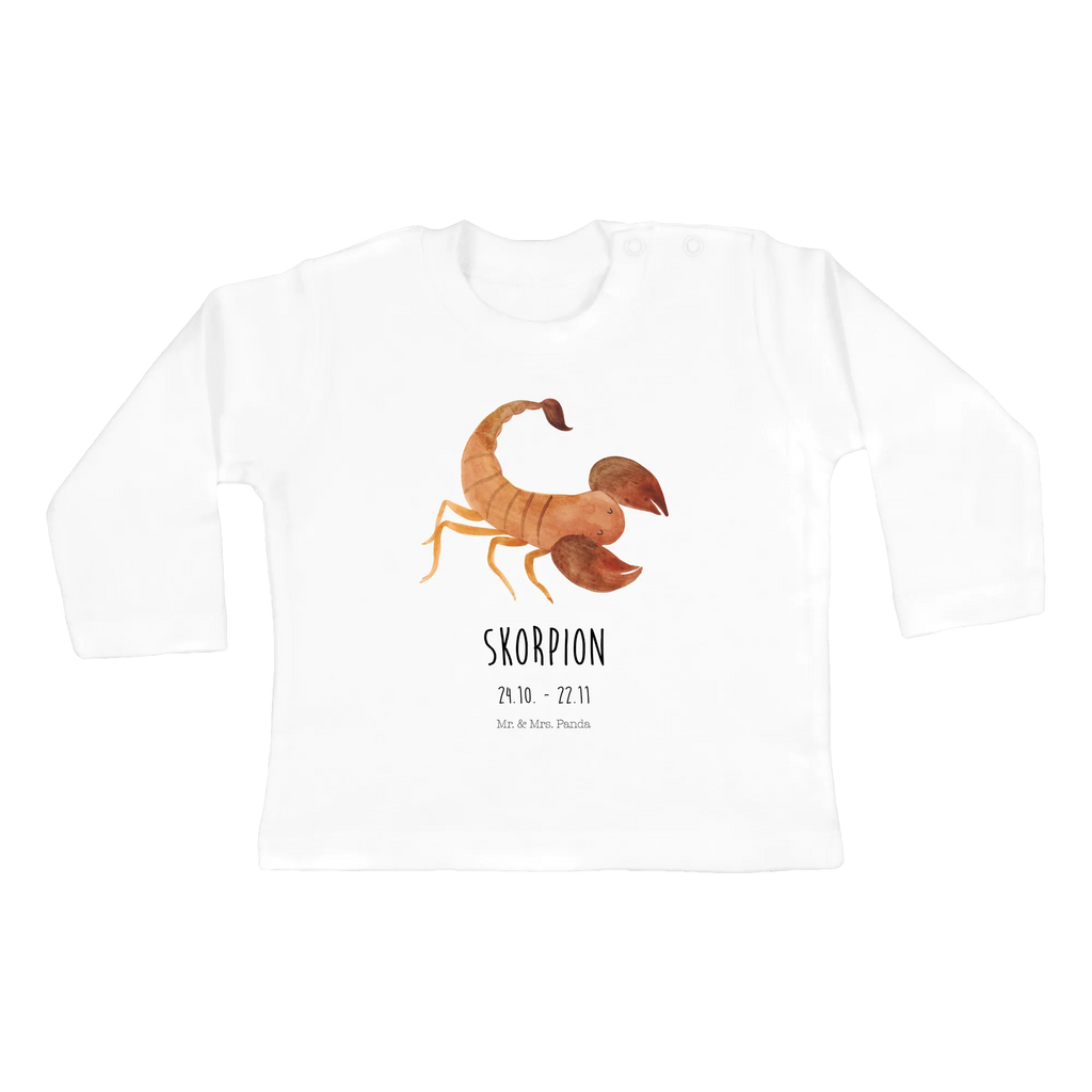 Baby Longsleeve Sternzeichen Skorpion Classic Mädchen, Jungen, Baby, Langarm, Bio, Kleidung, Tierkreiszeichen, Sternzeichen, Horoskop, Astrologie, Aszendent, Skorpione, Skorpion Geschenk, Skorpion Sternzeichen, Geschenk Oktober, Geschenk November, Geburtstag Oktober, Geburtstag November