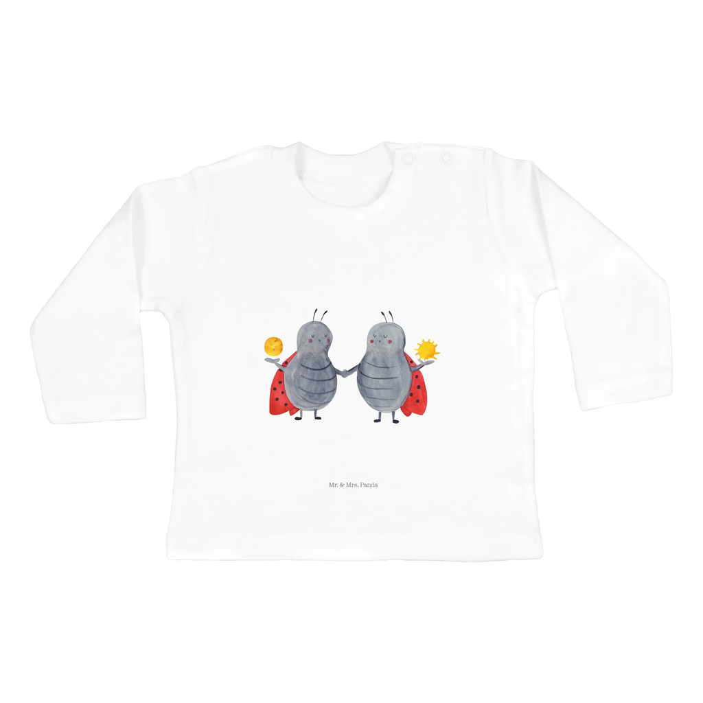 Baby Longsleeve Sternzeichen Zwilling Mädchen, Jungen, Baby, Langarm, Bio, Kleidung, Tierkreiszeichen, Sternzeichen, Horoskop, Astrologie, Aszendent, Zwillinge, Zwilling Geschenk, Zwilling Sternzeichen, Geburtstag Mai, Geschenk Mai, Geschenk Juni, Marienkäfer, Glückskäfer, Zwillingsbruder, Zwillingsschwester