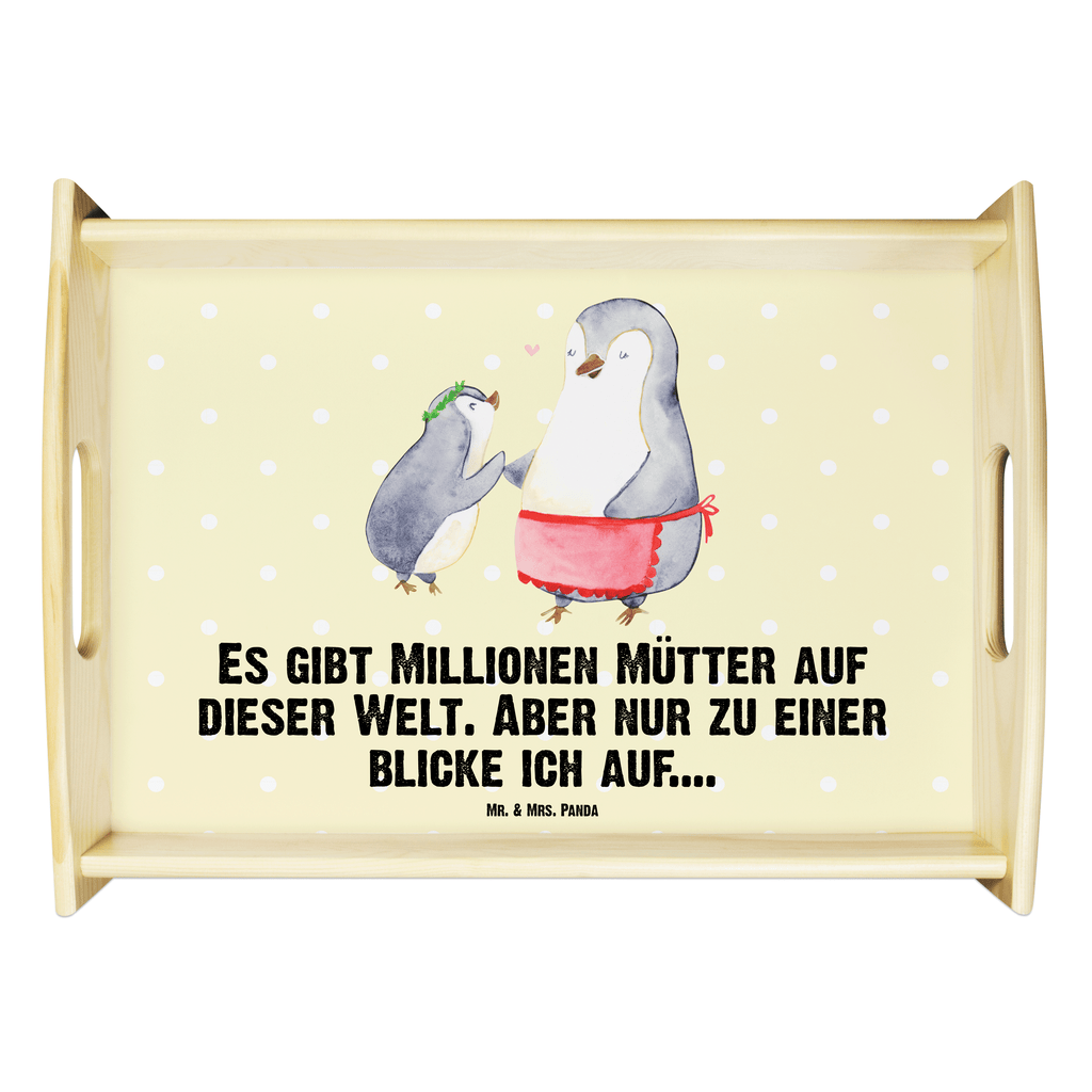 Serviertablett Pinguin mit Kind Serviertablett, Tablett, Holztablett, Küchentablett, Dekotablett, Frühstückstablett, Familie, Vatertag, Muttertag, Bruder, Schwester, Mama, Papa, Oma, Opa, Geschenk, Mami, Mutti, Mutter, Geburststag