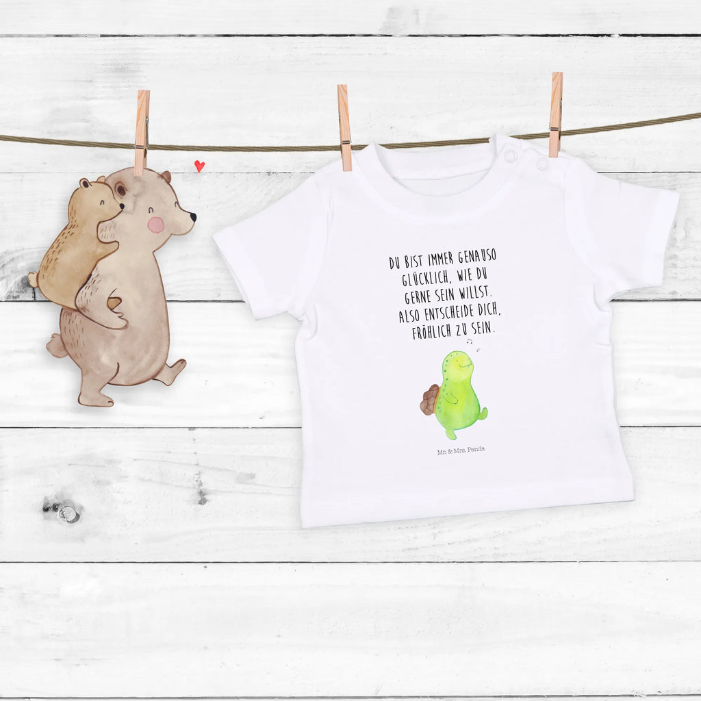 Organic Baby Shirt Schildkröte Pfeifen Baby T-Shirt, Jungen Baby T-Shirt, Mädchen Baby T-Shirt, Shirt, Schildkröte, Schildi, Schildkröten, fröhlich, Glück, Motivation, Lebensfreude, Depression, Trennung, Neuanfang