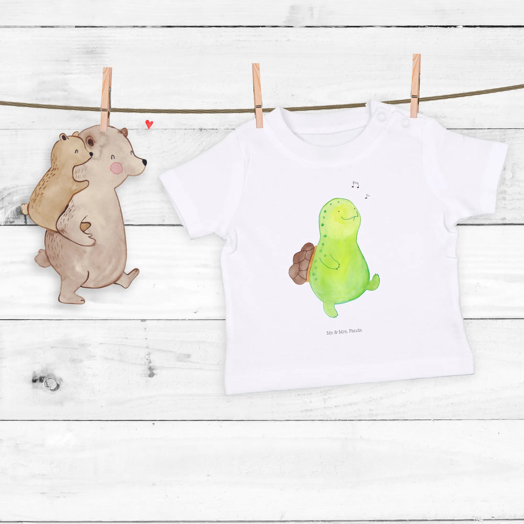 Organic Baby Shirt Schildkröte Pfeifen Baby T-Shirt, Jungen Baby T-Shirt, Mädchen Baby T-Shirt, Shirt, Schildkröte, Schildi, Schildkröten, fröhlich, Glück, Motivation, Lebensfreude, Depression, Trennung, Neuanfang