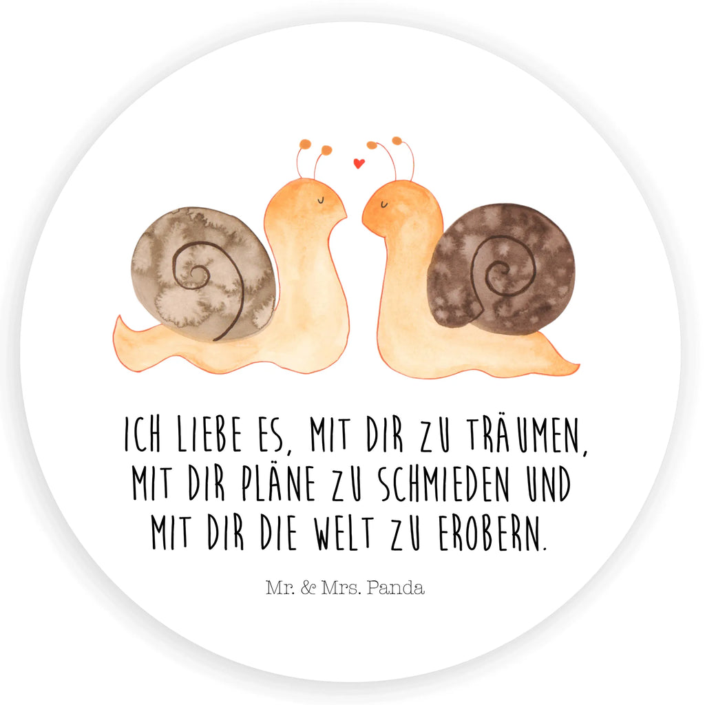 Rund Aufkleber Schnecken Liebe Sticker, Aufkleber, Etikett, Liebe, Partner, Freund, Freundin, Ehemann, Ehefrau, Heiraten, Verlobung, Heiratsantrag, Liebesgeschenk, Jahrestag, Hocheitstag