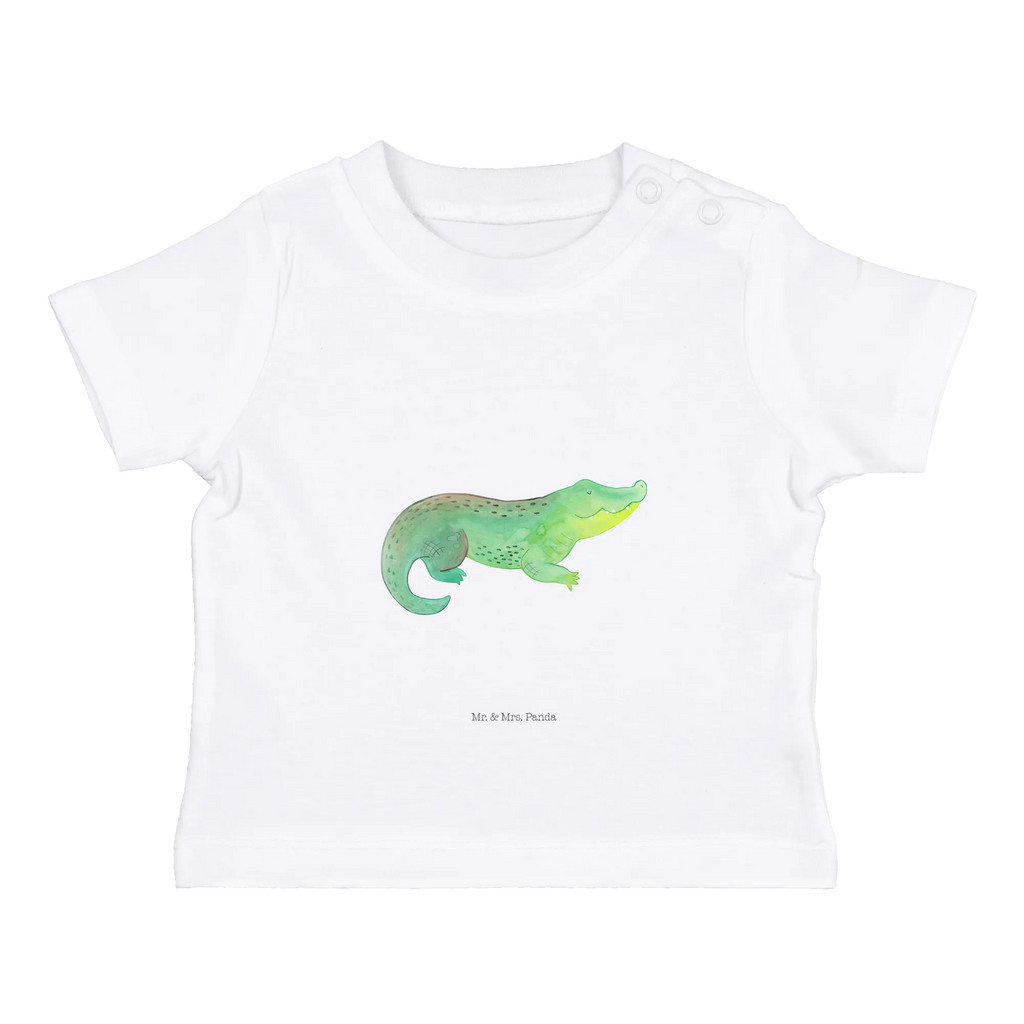 Organic Baby Shirt Krokodil Baby T-Shirt, Jungen Baby T-Shirt, Mädchen Baby T-Shirt, Shirt, Meerestiere, Meer, Urlaub, Krokodil, Krokodile, verrückt sein, spontan sein, Abenteuerlust, Reiselust, Freundin, beste Freundin, Lieblingsmensch