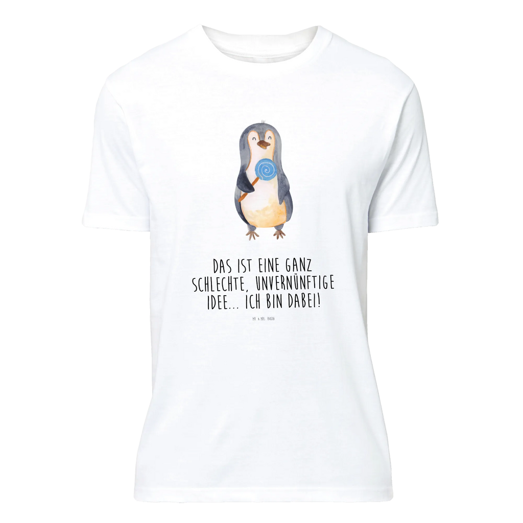 T-Shirt Standard Pinguin Lolli T-Shirt, Shirt, Tshirt, Lustiges T-Shirt, T-Shirt mit Spruch, Party, Junggesellenabschied, Jubiläum, Geburstag, Herrn, Damen, Männer, Frauen, Schlafshirt, Nachthemd, Sprüche, Pinguin, Pinguine, Lolli, Süßigkeiten, Blödsinn, Spruch, Rebell, Gauner, Ganove, Rabauke