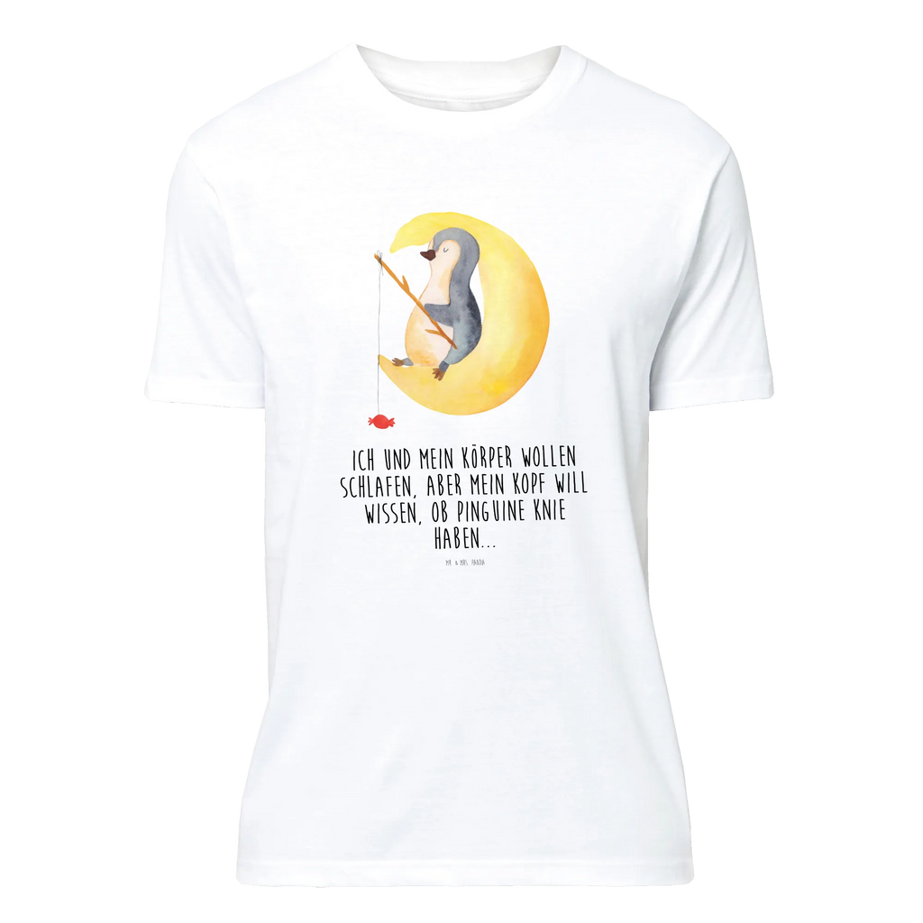 T-Shirt Standard Pinguin Mond T-Shirt, Shirt, Tshirt, Lustiges T-Shirt, T-Shirt mit Spruch, Party, Junggesellenabschied, Jubiläum, Geburstag, Herrn, Damen, Männer, Frauen, Schlafshirt, Nachthemd, Sprüche, Pinguin, Pinguine, Spruch, schlafen, Nachtruhe, Einschlafen, Schlafzimmer, Schlafstörungen, Gästezimmer