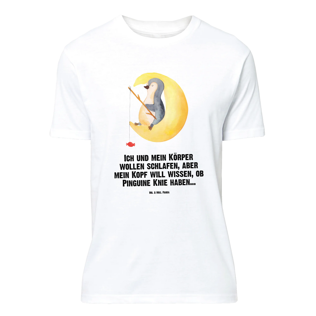 T-Shirt Standard Pinguin Mond T-Shirt, Shirt, Tshirt, Lustiges T-Shirt, T-Shirt mit Spruch, Party, Junggesellenabschied, Jubiläum, Geburstag, Herrn, Damen, Männer, Frauen, Schlafshirt, Nachthemd, Sprüche, Pinguin, Pinguine, Spruch, schlafen, Nachtruhe, Einschlafen, Schlafzimmer, Schlafstörungen, Gästezimmer