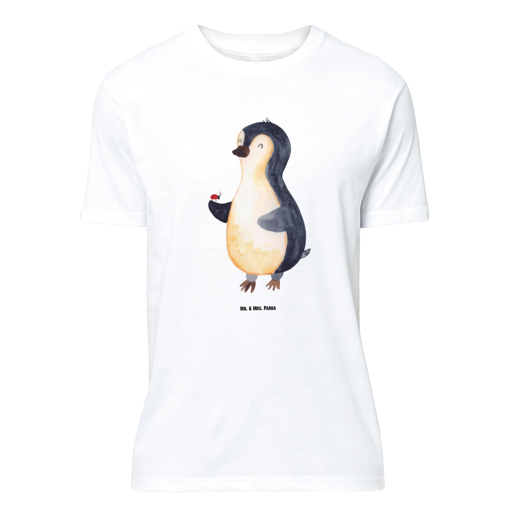 T-Shirt Standard Pinguin Marienkäfer T-Shirt, Shirt, Tshirt, Lustiges T-Shirt, T-Shirt mit Spruch, Party, Junggesellenabschied, Jubiläum, Geburstag, Herrn, Damen, Männer, Frauen, Schlafshirt, Nachthemd, Sprüche, Pinguin, Pinguine, Marienkäfer, Liebe, Wunder, Glück, Freude, Lebensfreude