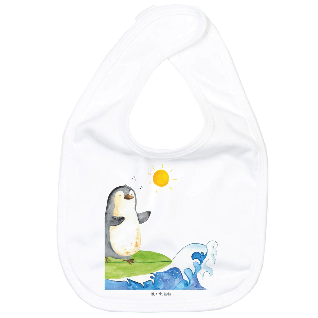 Organic Babylätzchen Pinguin Surfer Baby, Lätzchen, Spucktuch, Sabberlätzchen, Klettlätzchen, Babygeschenk, Baby Lätzchen, Geschenk für Geburt, Geschenk zur Geburt, Baby Spucktuch, Babyausstattung, Geschenkidee für Babyparty, Pinguin, Pinguine, surfen, Surfer, Hawaii, Urlaub, Wellen, Wellen reiten, Portugal