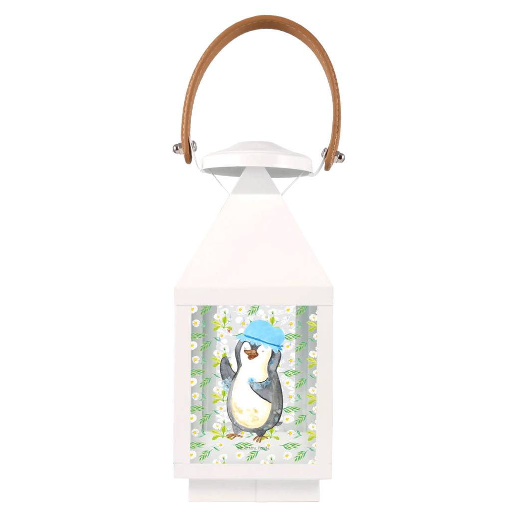 Deko Laterne Pinguin duscht Gartenlampe, Gartenleuchte, Gartendekoration, Gartenlicht, Laterne kleine Laternen, XXL Laternen, Laterne groß, Pinguin, Pinguine, Dusche, duschen, Lebensmotto, Motivation, Neustart, Neuanfang, glücklich sein