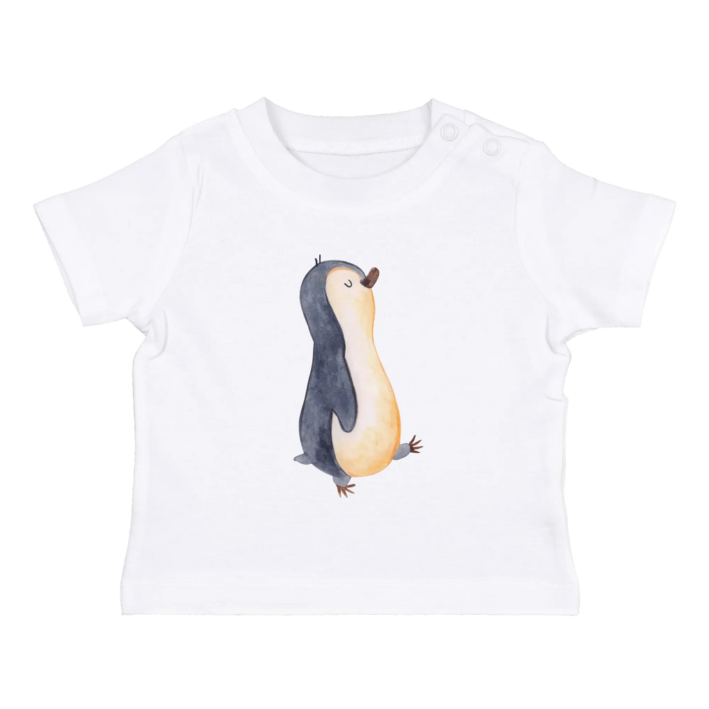 Organic Baby Shirt Pinguin marschieren Baby T-Shirt, Jungen Baby T-Shirt, Mädchen Baby T-Shirt, Shirt, Pinguin, Pinguine, Frühaufsteher, Langschläfer, Bruder, Schwester, Familie