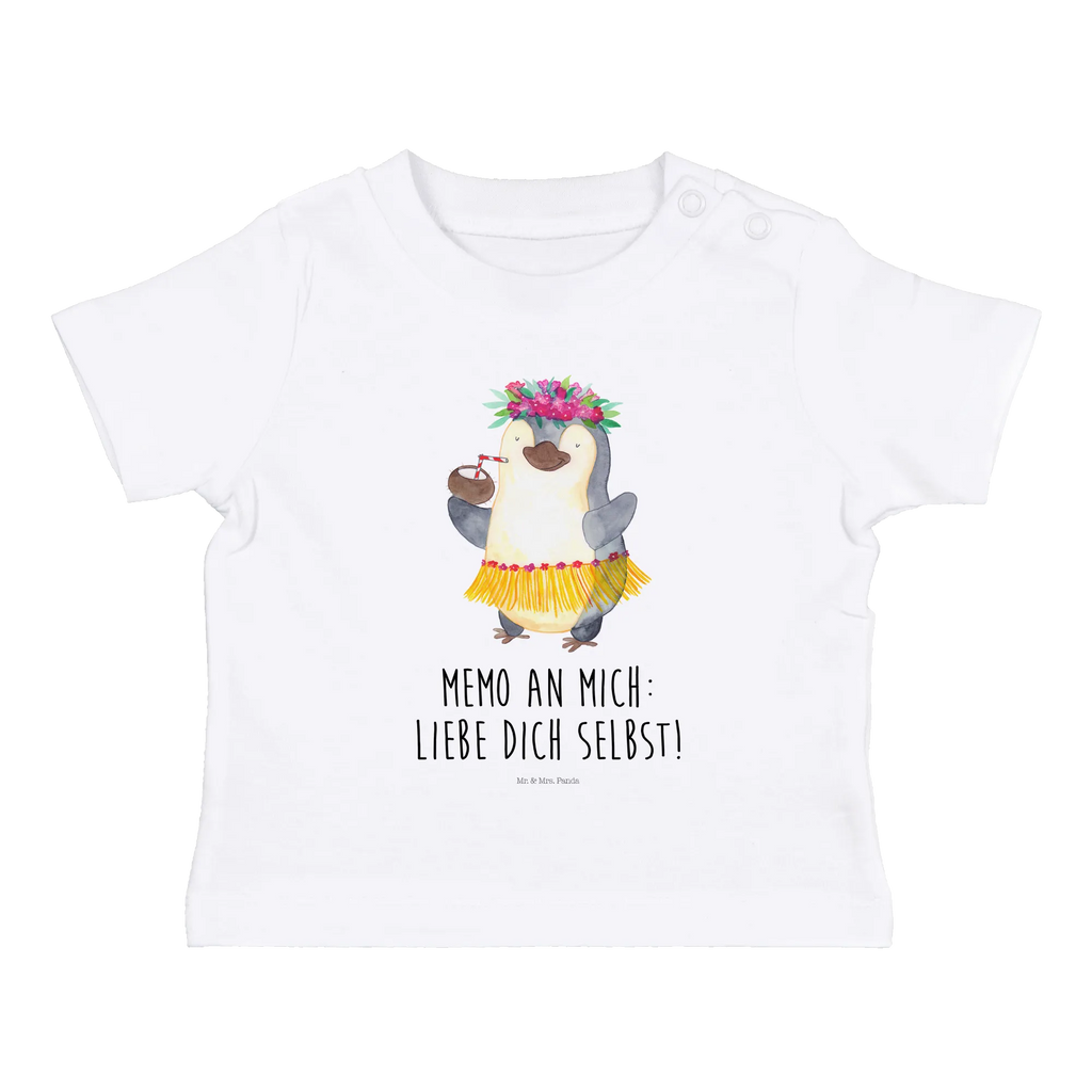 Organic Baby Shirt Pinguin Kokosnuss Baby T-Shirt, Jungen Baby T-Shirt, Mädchen Baby T-Shirt, Shirt, Pinguin, Aloha, Hawaii, Urlaub, Kokosnuss, Pinguine