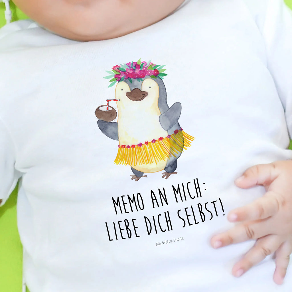 Organic Baby Shirt Pinguin Kokosnuss Baby T-Shirt, Jungen Baby T-Shirt, Mädchen Baby T-Shirt, Shirt, Pinguin, Aloha, Hawaii, Urlaub, Kokosnuss, Pinguine