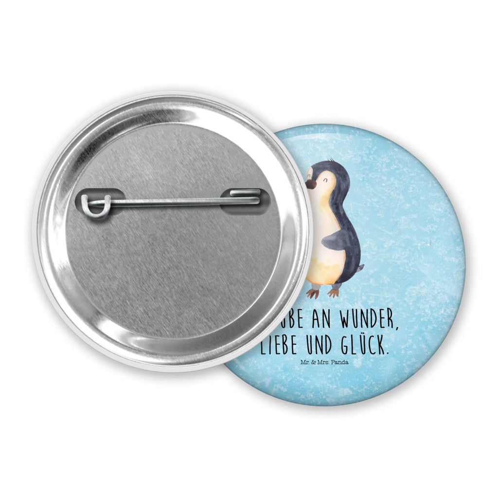 Button Pinguin Marienkäfer 50mm Button, Button, Pin, Anstecknadel, Pinguin, Pinguine, Marienkäfer, Liebe, Wunder, Glück, Freude, Lebensfreude