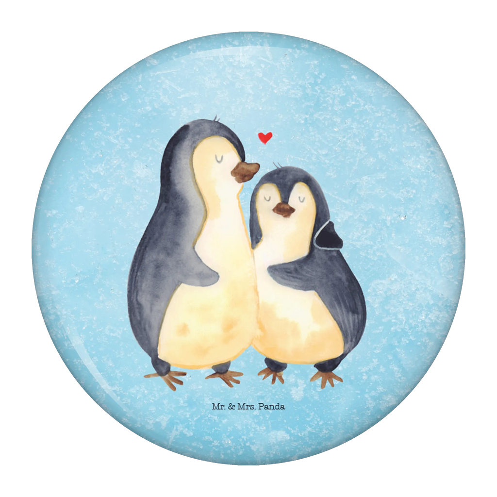 Button Pinguin umarmend 50mm Button, Button, Pin, Anstecknadel, Pinguin, Liebe, Liebespaar, Liebesbeweis, Liebesgeschenk, Verlobung, Jahrestag, Hochzeitstag, Hochzeit, Hochzeitsgeschenk