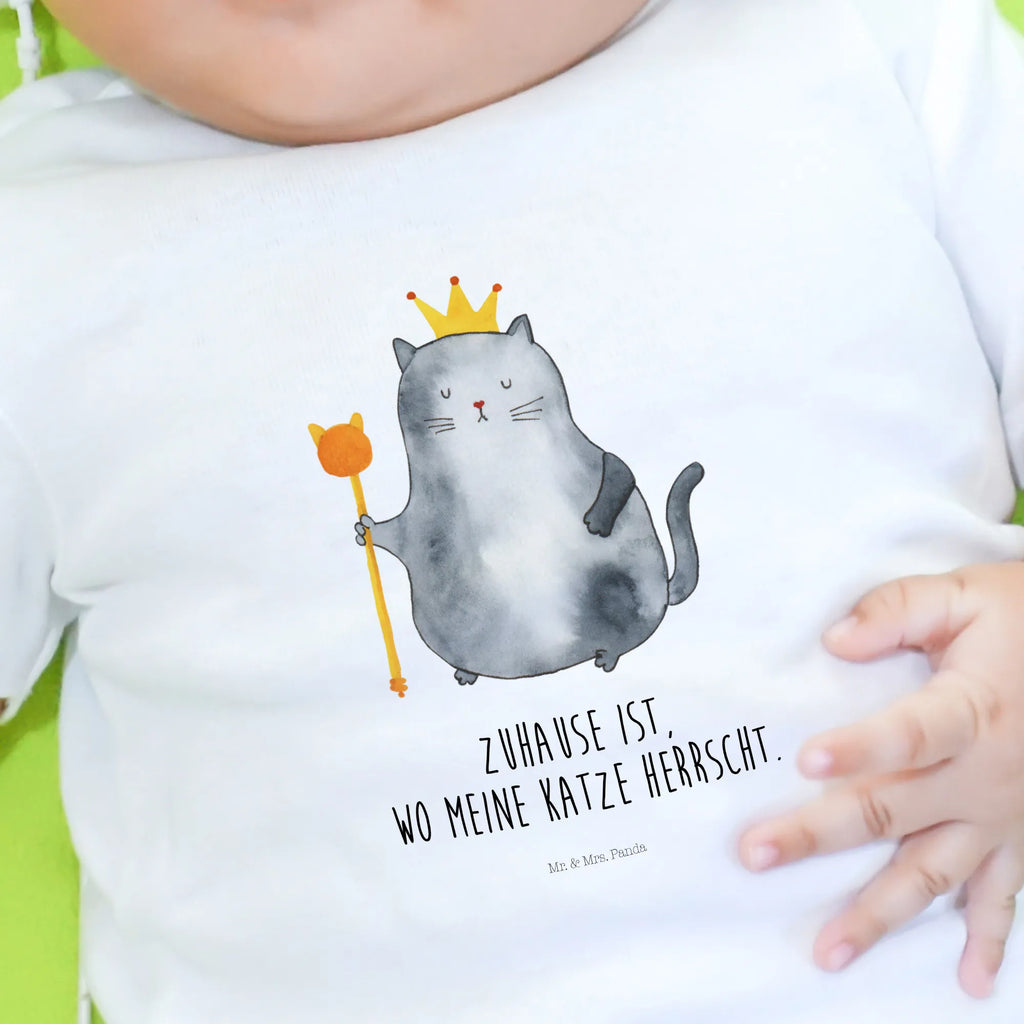 Organic Baby Shirt Katze König Baby T-Shirt, Jungen Baby T-Shirt, Mädchen Baby T-Shirt, Shirt, Katze, Katzenmotiv, Katzenfan, Katzendeko, Katzenfreund, Katzenliebhaber, Katzenprodukte, Katzenartikel, Katzenaccessoires, Katzensouvenirs, Katzenliebhaberprodukte, Katzenmotive, Katzen, Kater, Mietze, Cat, Cats, Katzenhalter, Katzenbesitzerin, Haustier, König, Königin, Queen, Familie, Mietzhaus, Wohnung, erste eigenen Wohnung, Umzug, Einzug