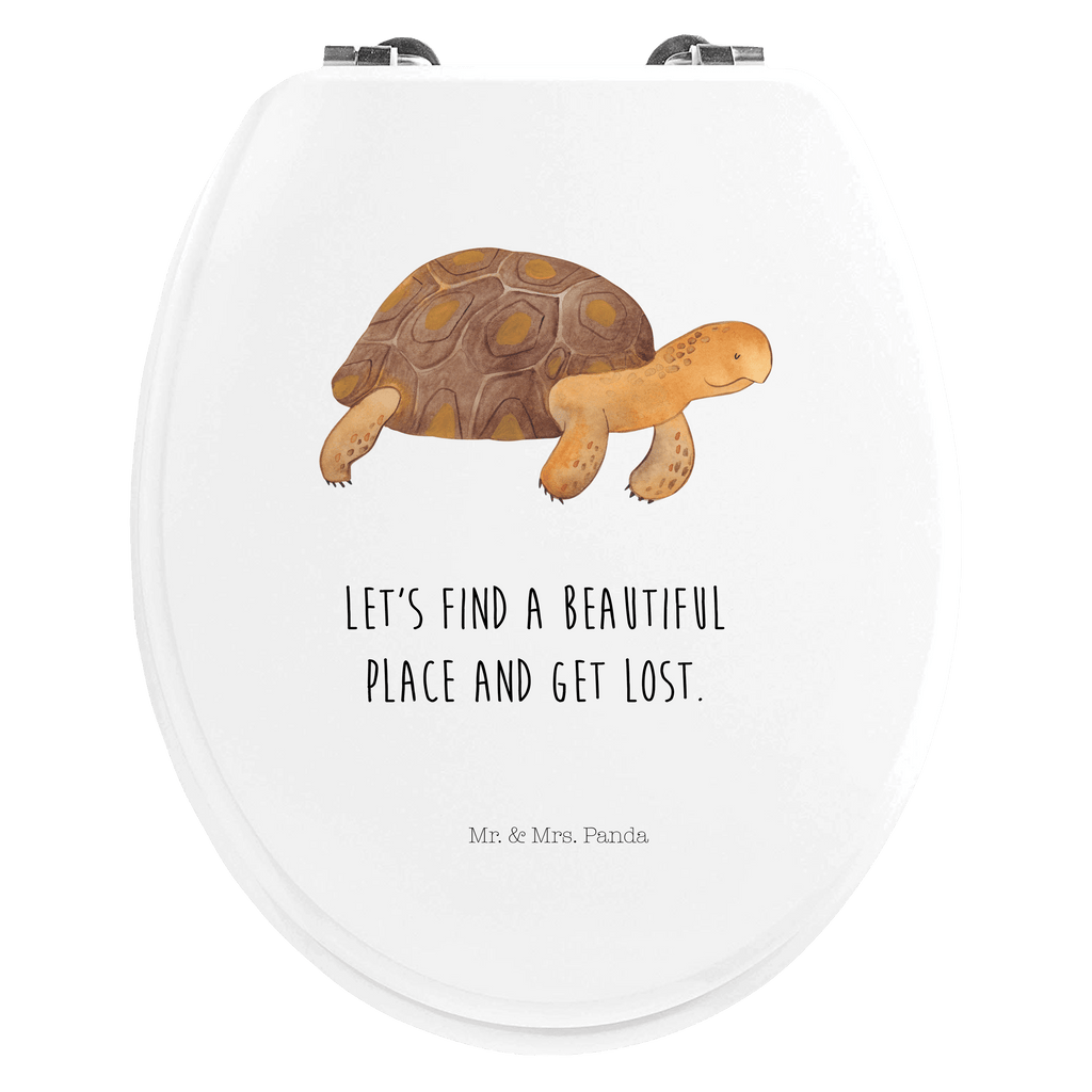 Motiv WC Sitz Schildkröte Marschieren Klobrille, Klodeckel, Toilettendeckel, WC-Sitz, Toilette, Meerestiere, Meer, Urlaub, Schildkröte, Schildkröten, get lost, Abenteuer, Reiselust, Inspiration, Neustart, Motivation, Lieblingsmensch