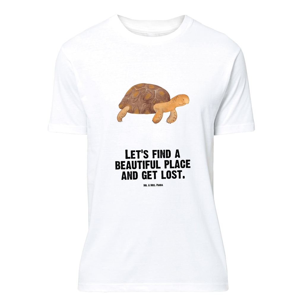 T-Shirt Standard Schildkröte marschiert T-Shirt, Shirt, Tshirt, Lustiges T-Shirt, T-Shirt mit Spruch, Party, Junggesellenabschied, Jubiläum, Geburstag, Herrn, Damen, Männer, Frauen, Schlafshirt, Nachthemd, Sprüche, Meerestiere, Meer, Urlaub, Schildkröte, Schildkröten, get lost, Abenteuer, Reiselust, Inspiration, Neustart, Motivation, Lieblingsmensch