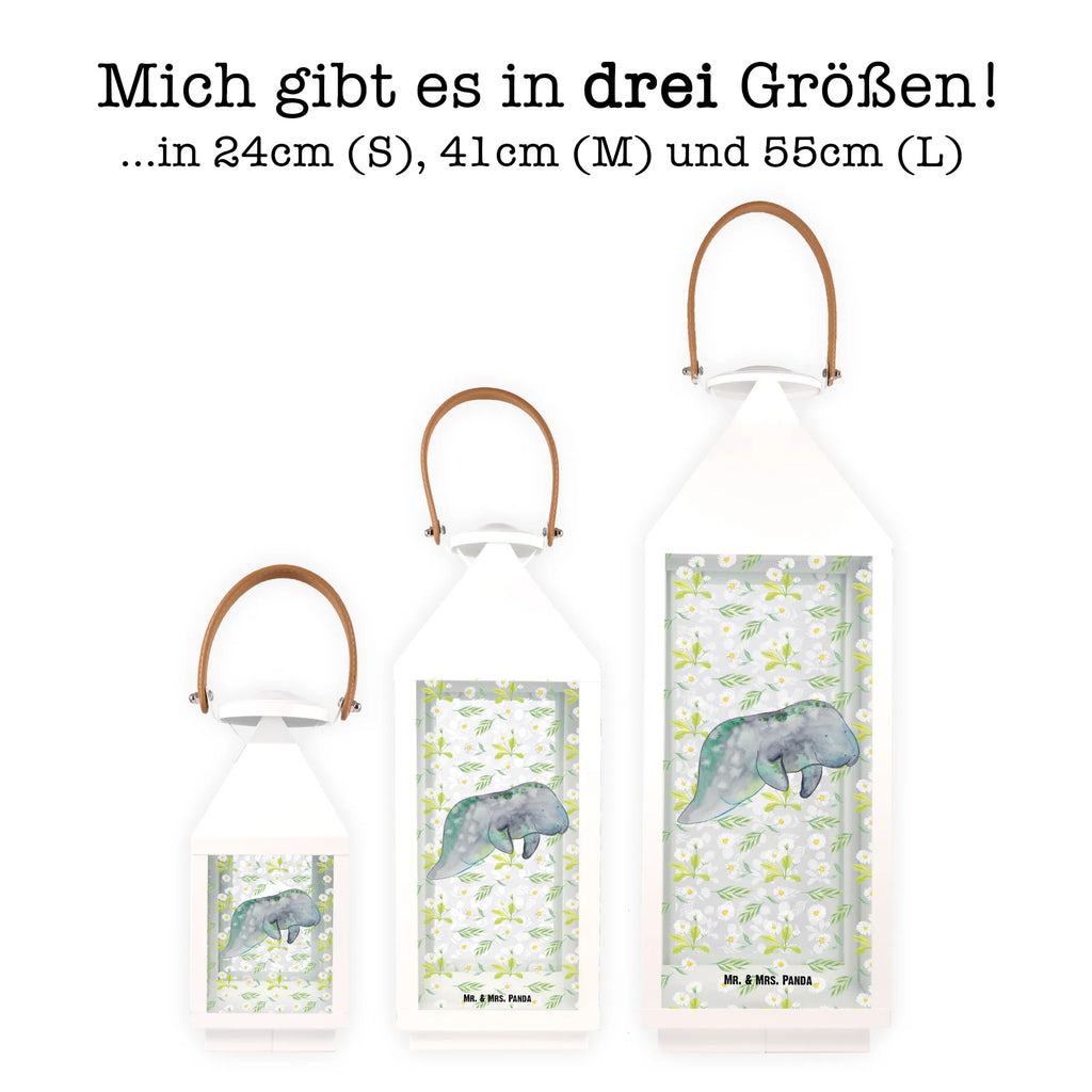 Deko Laterne Seekuh chillt Gartenlampe, Gartenleuchte, Gartendekoration, Gartenlicht, Laterne kleine Laternen, XXL Laternen, Laterne groß, Meerestiere, Meer, Urlaub, Seekuh, Seekühe, Diät, Abnehmen, Zucker, Diätwahn, Essen, Süßigkeiten