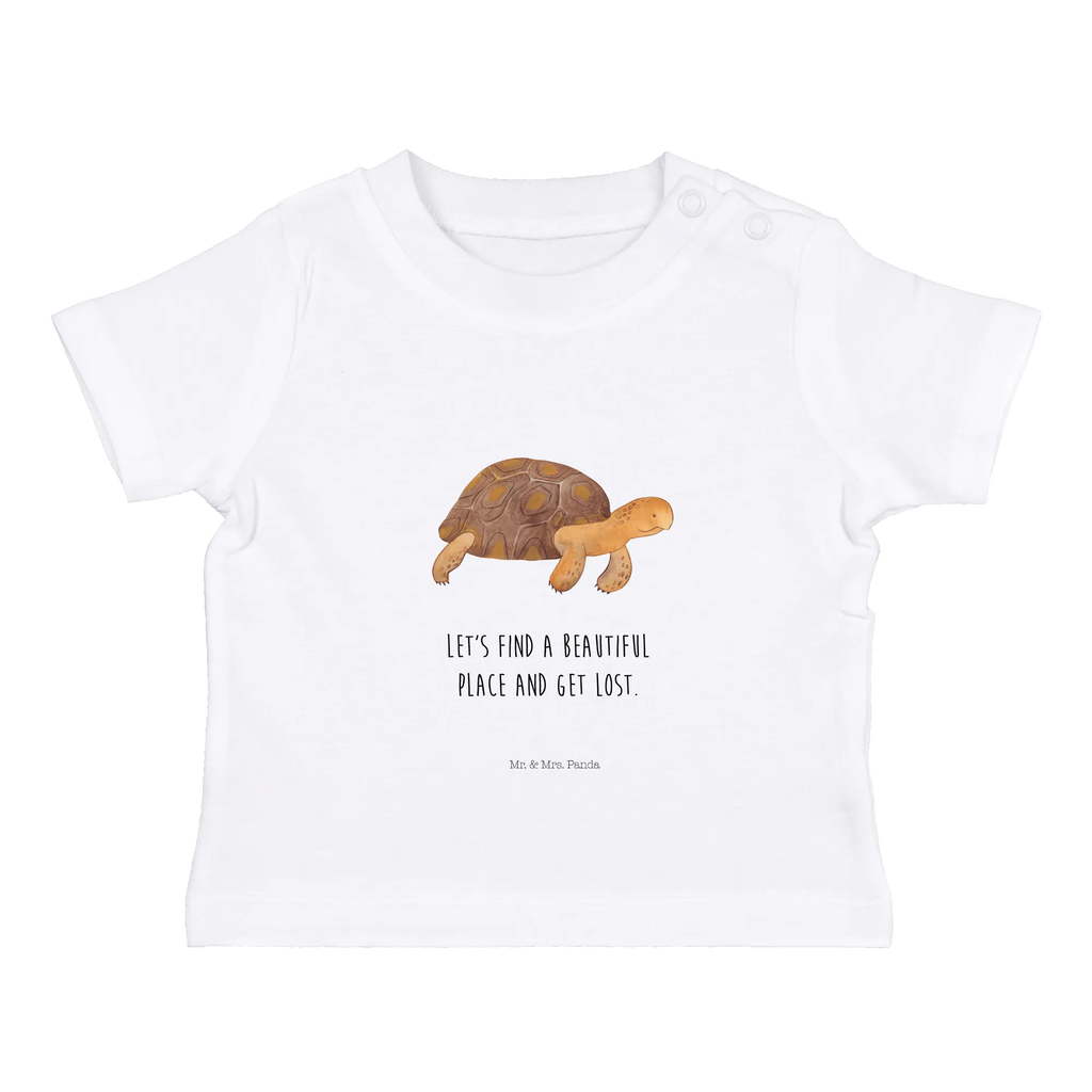 Organic Baby Shirt Schildkröte Marschieren Baby T-Shirt, Jungen Baby T-Shirt, Mädchen Baby T-Shirt, Shirt, Meerestiere, Meer, Urlaub, Schildkröte, Schildkröten, get lost, Abenteuer, Reiselust, Inspiration, Neustart, Motivation, Lieblingsmensch