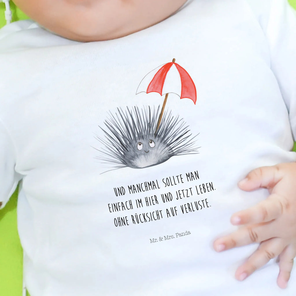 Organic Baby Shirt Seeigel Baby T-Shirt, Jungen Baby T-Shirt, Mädchen Baby T-Shirt, Shirt, Meerestiere, Meer, Urlaub, Seeigel, Achtsamkeit, Selbstakzeptanz, Selbstliebe, Hier und Jetzt, Leben, Lebe