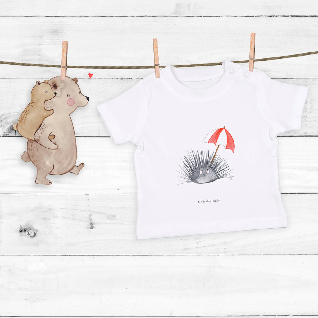 Organic Baby Shirt Seeigel Baby T-Shirt, Jungen Baby T-Shirt, Mädchen Baby T-Shirt, Shirt, Meerestiere, Meer, Urlaub, Seeigel, Achtsamkeit, Selbstakzeptanz, Selbstliebe, Hier und Jetzt, Leben, Lebe