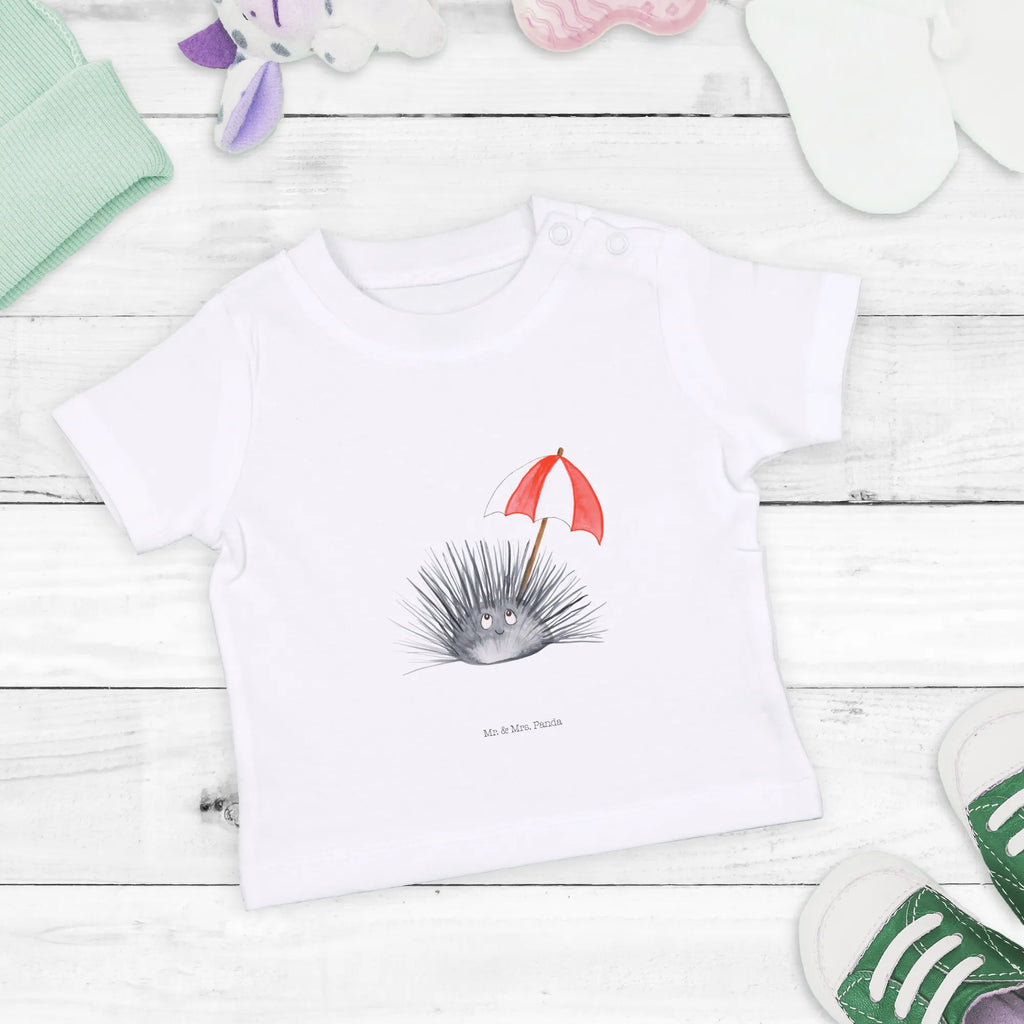 Organic Baby Shirt Seeigel Baby T-Shirt, Jungen Baby T-Shirt, Mädchen Baby T-Shirt, Shirt, Meerestiere, Meer, Urlaub, Seeigel, Achtsamkeit, Selbstakzeptanz, Selbstliebe, Hier und Jetzt, Leben, Lebe