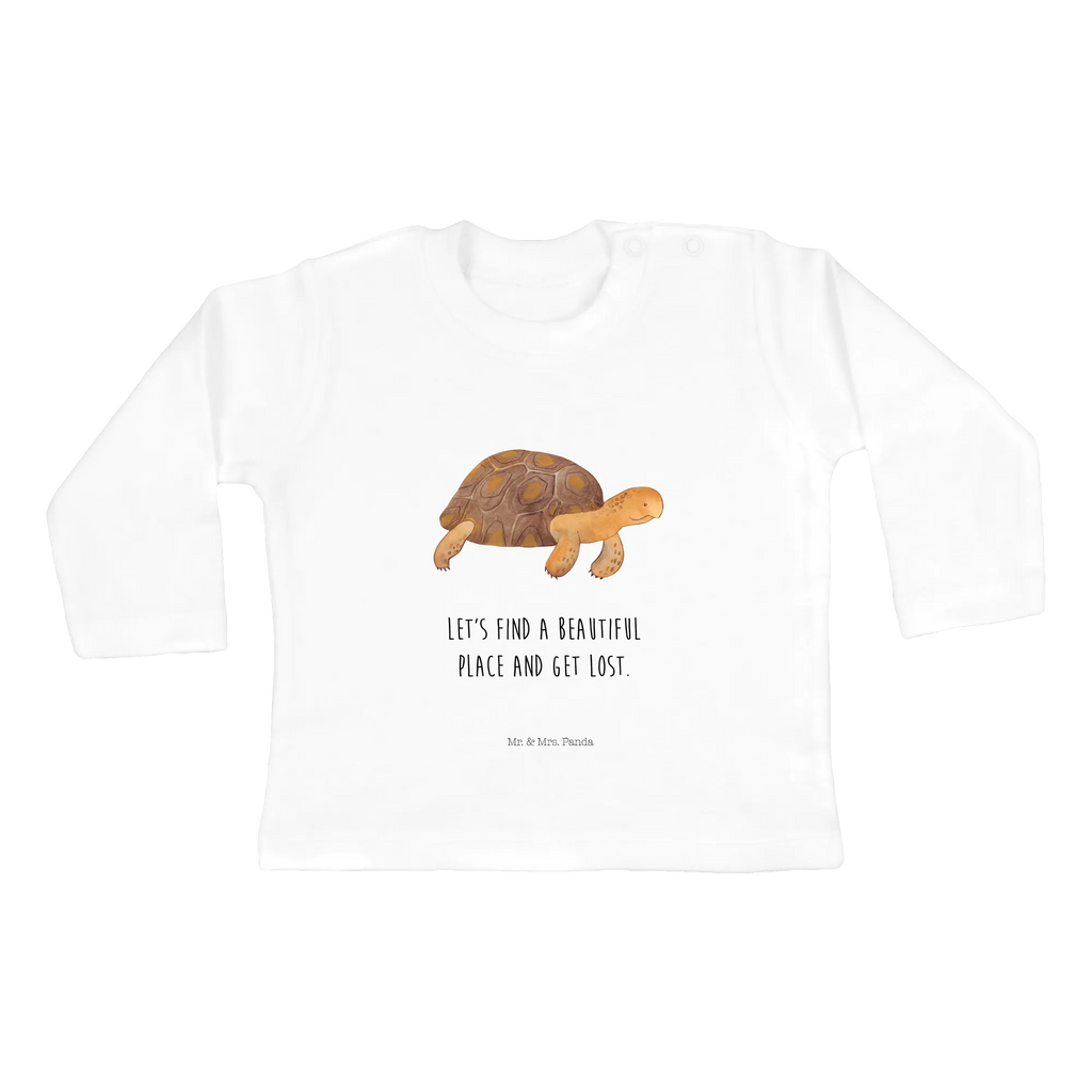 Baby Longsleeve Schildkröte marschiert Mädchen, Jungen, Baby, Langarm, Bio, Kleidung, Meerestiere, Meer, Urlaub, Schildkröte, Schildkröten, get lost, Abenteuer, Reiselust, Inspiration, Neustart, Motivation, Lieblingsmensch