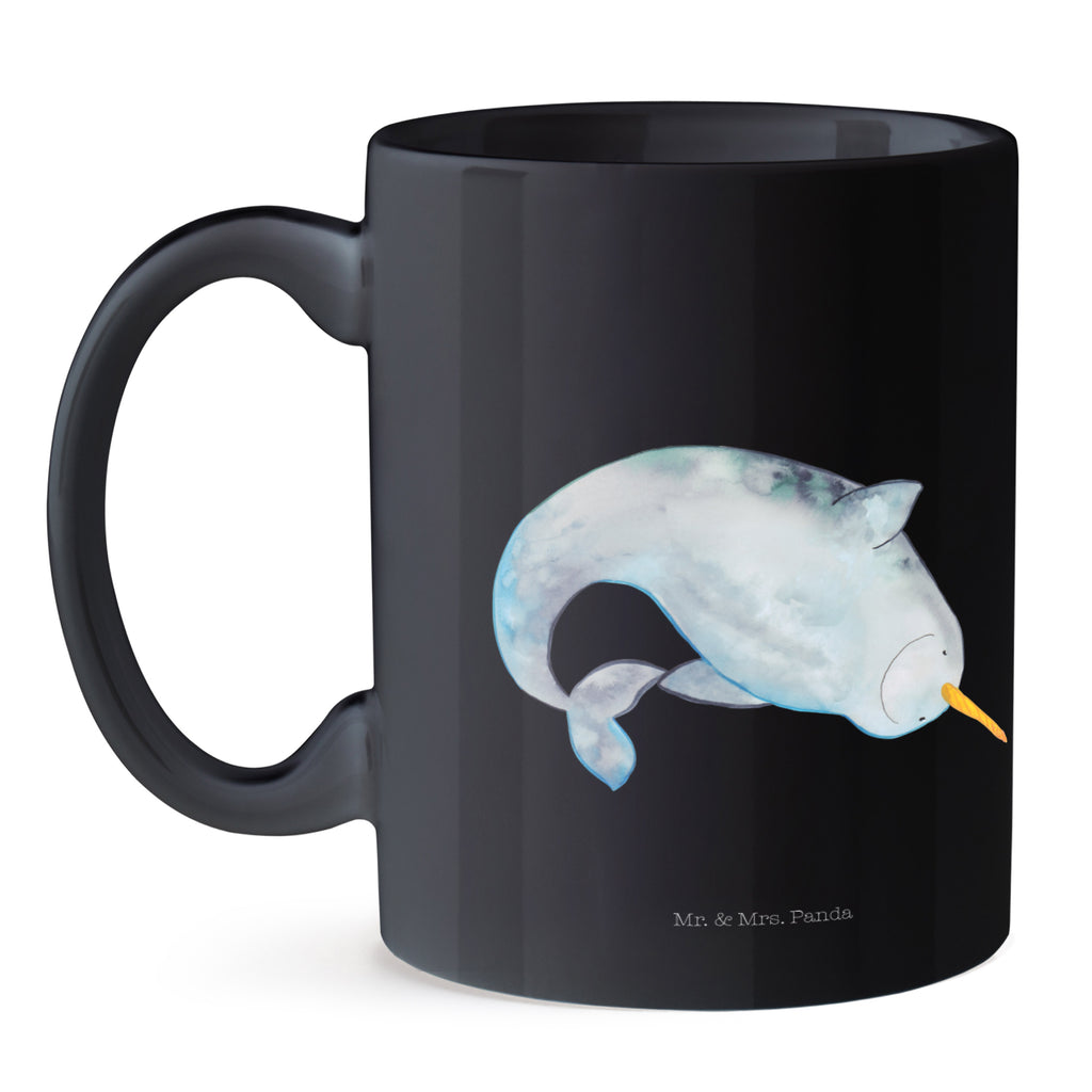 Tasse Narwal Tasse, Kaffeetasse, Teetasse, Becher, Kaffeebecher, Teebecher, Keramiktasse, Porzellantasse, Büro Tasse, Geschenk Tasse, Tasse Sprüche, Tasse Motive, Kaffeetassen, Tasse bedrucken, Designer Tasse, Cappuccino Tassen, Schöne Teetassen, Meerestiere, Meer, Urlaub, Narwal, Wal, Putzen, Hausfrau, Junggesellin, aufräumen, Kinderzimmer