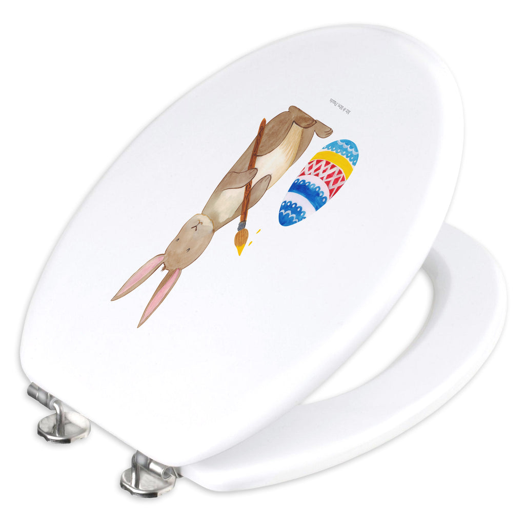 Motiv WC Sitz Hase Eier Malen Klobrille, Klodeckel, Toilettendeckel, WC-Sitz, Toilette, Ostern, Osterhase, Ostergeschenke, Osternest, Osterdeko, Geschenke zu Ostern, Ostern Geschenk, Ostergeschenke Kinder, Ostern Kinder, Frohe Ostern, Ostergrüße, Osterblume, Osterei, bemalte Ostereier, Hase, Kaninchen, Eiermalen