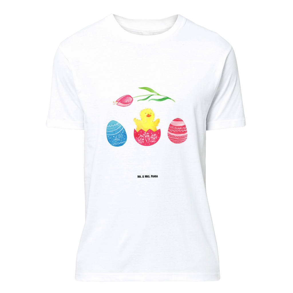 T-Shirt Standard Küken geschlüpft T-Shirt, Shirt, Tshirt, Lustiges T-Shirt, T-Shirt mit Spruch, Party, Junggesellenabschied, Jubiläum, Geburstag, Herrn, Damen, Männer, Frauen, Schlafshirt, Nachthemd, Sprüche, Ostern, Osterhase, Ostergeschenke, Osternest, Osterdeko, Geschenke zu Ostern, Ostern Geschenk, Ostergeschenke Kinder, Ostern Kinder, Küken, Osterei, Ostereier, Ei, Frühlingsgefühle, Freude, Grüße, liebe Grüße, Frohe Ostern, Ostergrüße