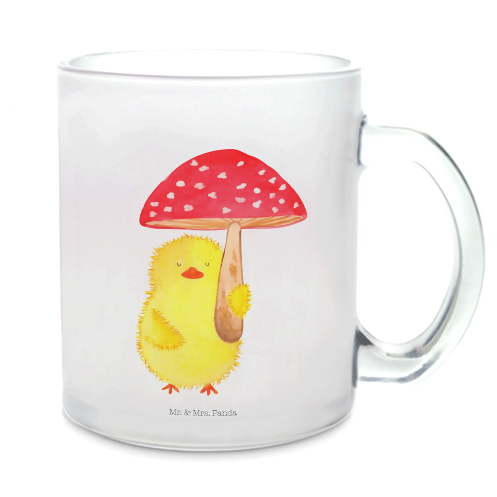 Teetasse Küken Fliegenpilz Teetasse, Teeglas, Teebecher, Tasse mit Henkel, Tasse, Glas Teetasse, Teetasse aus Glas, Ostern, Osterhase, Ostergeschenke, Osternest, Osterdeko, Geschenke zu Ostern, Ostern Geschenk, Ostergeschenke Kinder, Ostern Kinder, Küken, Fliegenpilz, Glückspilz, Frohe Ostern, Ostergrüße