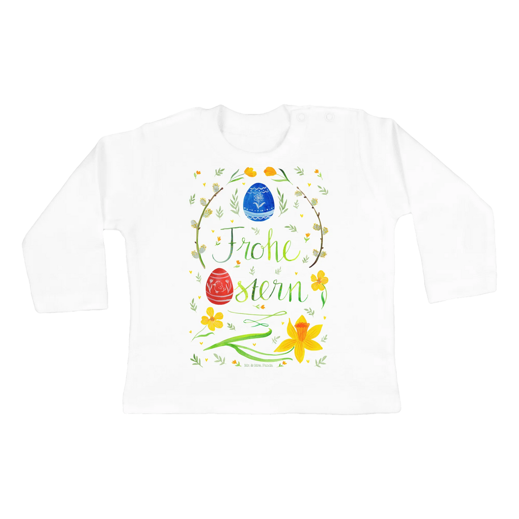 Baby Longsleeve Frohe Ostern Mädchen, Jungen, Baby, Langarm, Bio, Kleidung, Ostern, Osterhase, Ostergeschenke, Osternest, Osterdeko, Geschenke zu Ostern, Ostern Geschenk, Ostergeschenke Kinder, Ostern Kinder, Frohe Ostern, Ostergrüße, Osterblume, Osterei, bemalte Ostereier, Weidenkätzchen. Lettering