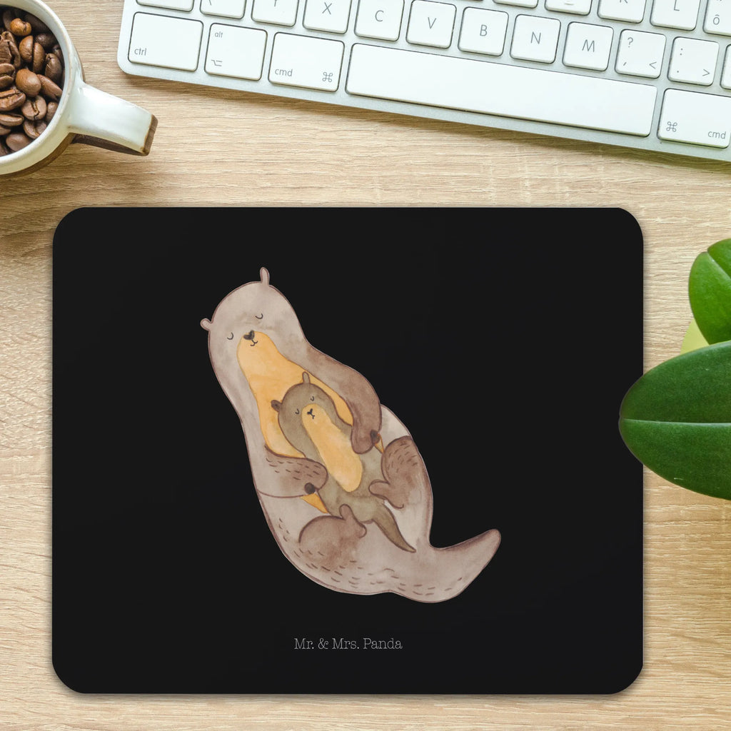 Mauspad Otter mit Kind Mousepad, Computer zubehör, Büroausstattung, PC Zubehör, Arbeitszimmer, Mauspad, Einzigartiges Mauspad, Designer Mauspad, Mausunterlage, Mauspad Büro, Otter, Fischotter, Seeotter, Otter Seeotter See Otter