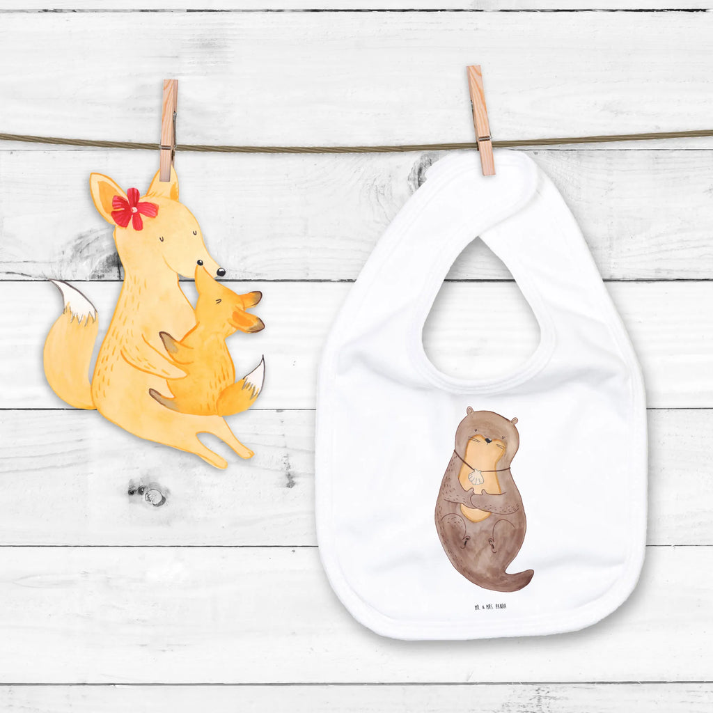 Bib otter shell Baby, Lätzchen, Spucktuch, Sabberlätzchen, Klettlätzchen, Babygeschenk, Baby Lätzchen, Geschenk für Geburt, Geschenk zur Geburt, Baby Spucktuch, Babyausstattung, Geschenkidee für Babyparty, Otter, Fischotter, Seeotter, Otterliebe, grübeln, träumen, Motivation, Tagträumen, Büro