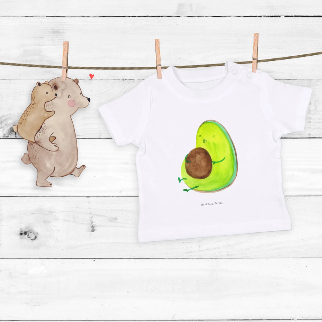 Organic Baby Shirt Avocado Pfeifen Baby T-Shirt, Jungen Baby T-Shirt, Mädchen Baby T-Shirt, Shirt, Avocado, Veggie, Vegan, Gesund, Diät, Abnehmen, Ernährung, dick sein