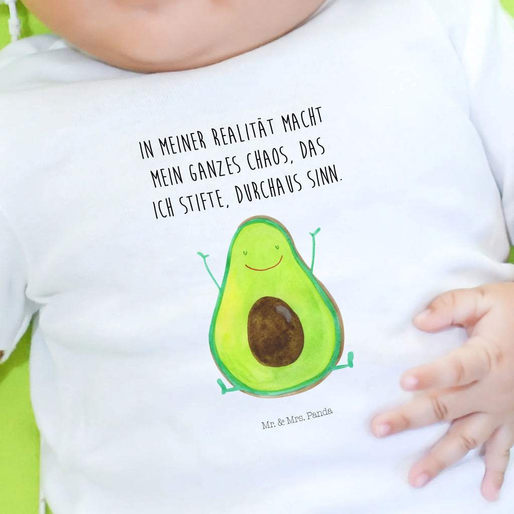 Organic Baby Shirt Avocado Glücklich Baby T-Shirt, Jungen Baby T-Shirt, Mädchen Baby T-Shirt, Shirt, Avocado, Veggie, Vegan, Gesund, Chaos