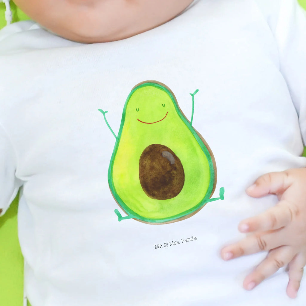 Organic Baby Shirt Avocado Glücklich Baby T-Shirt, Jungen Baby T-Shirt, Mädchen Baby T-Shirt, Shirt, Avocado, Veggie, Vegan, Gesund, Chaos