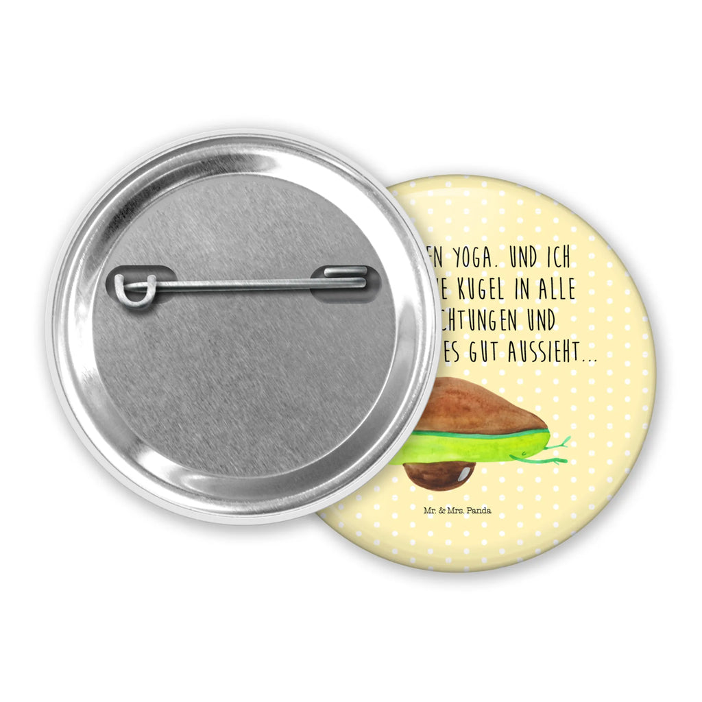 Button Avocado Yoga 50mm Button, Button, Pin, Anstecknadel, Avocado, Veggie, Vegan, Gesund, Avocado Yoga Vegan