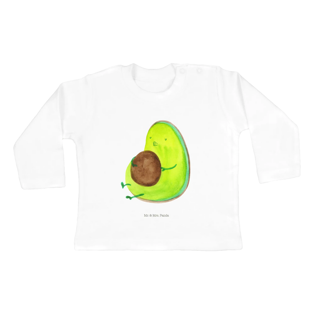 Baby Longsleeve Avocado pfeift Mädchen, Jungen, Baby, Langarm, Bio, Kleidung, Avocado, Veggie, Vegan, Gesund, Diät, Abnehmen, Ernährung, dick sein