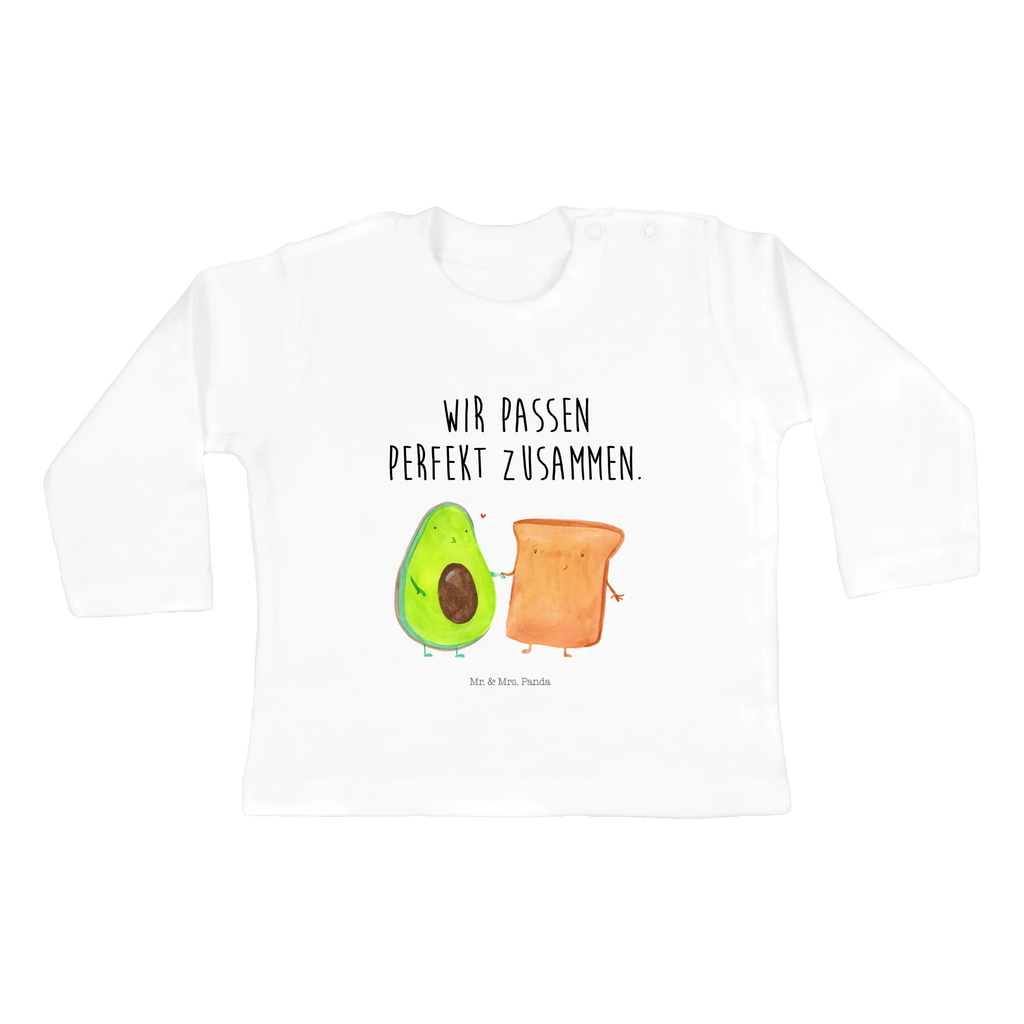 Baby Longsleeve Avocado + Toast Mädchen, Jungen, Baby, Langarm, Bio, Kleidung, Avocado, Veggie, Vegan, Gesund, Toast, Toastbrot, Liebespaar, Pärchen, Freund, Freundin, Verlobt, Verlobungsparty, Hochzeit, Hochzeitsgeschenk, Jahrestag, Jahrestagsgeschenk