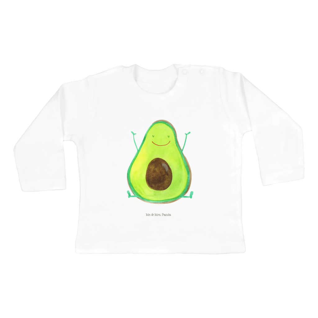 Baby Longsleeve Avocado Happy Mädchen, Jungen, Baby, Langarm, Bio, Kleidung, Avocado, Veggie, Vegan, Gesund, Chaos