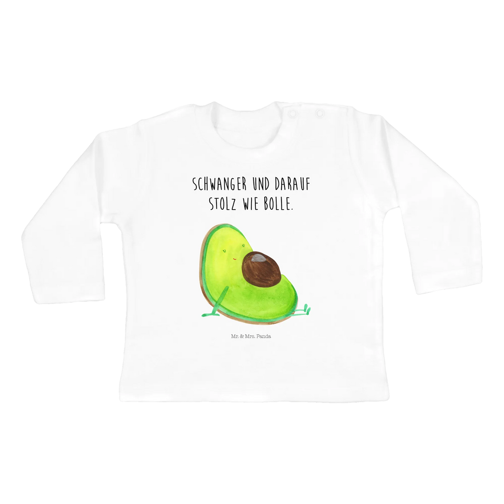 Baby Longsleeve Avocado schwanger Mädchen, Jungen, Baby, Langarm, Bio, Kleidung, Avocado, Veggie, Vegan, Gesund, schwanger, Schwangerschaft, Babyparty, Babyshower