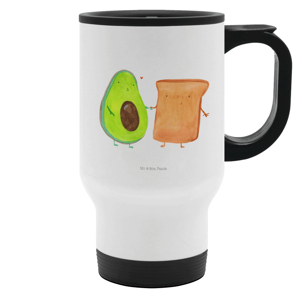 Thermobecher Avocado + Toast Thermobecher, To Go Becher, Thermotasse, Kaffeebecher, Isolierbecher, Thermobecher To Go, Warmhaltetasse, Edelstahlbecher, Reisebecher, Tasse mit Deckel, Thermobecher für 400 ml, Kaffeetasse zum Mitnehmen, Tasse zum Mitnehmen, Spülmaschinenfest, Avocado, Veggie, Vegan, Gesund, Toast, Toastbrot, Liebespaar, Pärchen, Freund, Freundin, Verlobt, Verlobungsparty, Hochzeit, Hochzeitsgeschenk, Jahrestag, Jahrestagsgeschenk